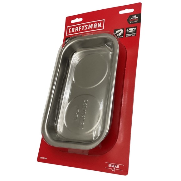 craftsman Other - Craftsman Magnetic Parts Tray 5.5 x 9.5 Inch Stainless Steel CMMT98286 NEW